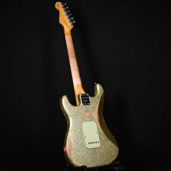 Fender Custom Shop Limited Edition 1962 Stratocaster Heavy Relic- Gold Sparkle 2025 (CZ585377)