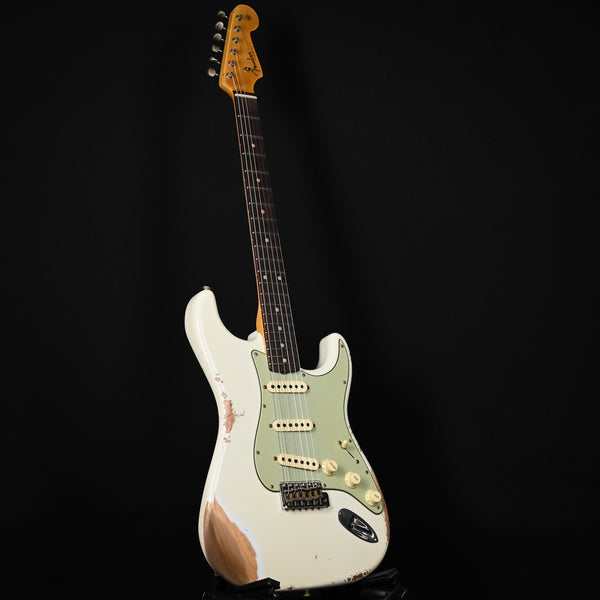 Fender Custom Shop Limited Edition 1962 Stratocaster w/ Handwound 60/63 Pickups, Heavy Relic- Aged Olympic White 2025 (CZ586630)