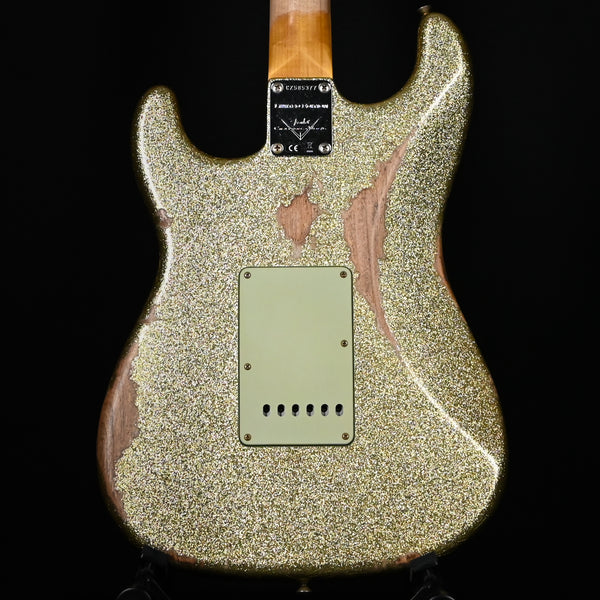 Fender Custom Shop Limited Edition 1962 Stratocaster Heavy Relic- Gold Sparkle 2025 (CZ585377)