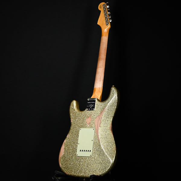 Fender Custom Shop Limited Edition 1962 Stratocaster Heavy Relic- Gold Sparkle 2025 (CZ585377)