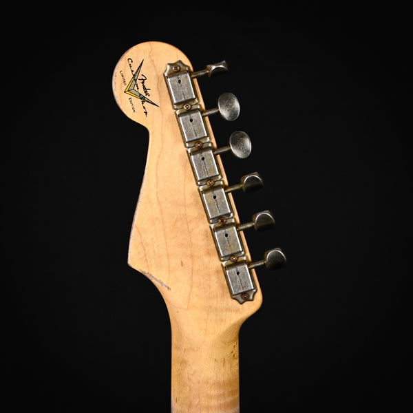 Fender Custom Shop Limited Edition '58 Stratocaster Heavy Relic- Aged Black 2024 (CZ581368)