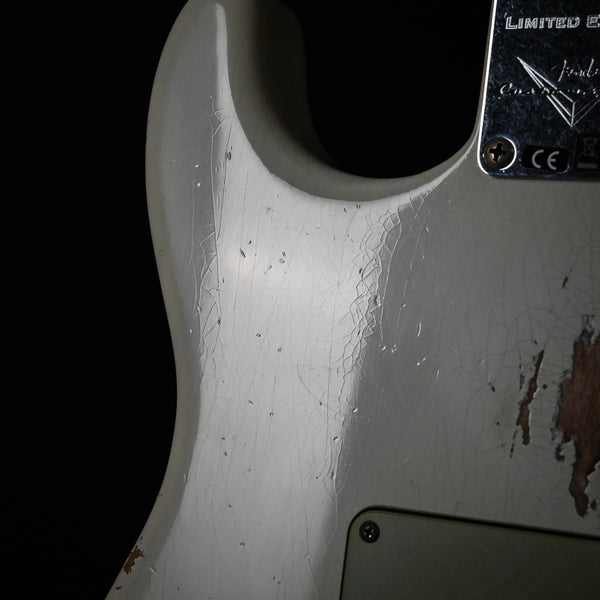 Fender Custom Shop Limited Edition 1962 Stratocaster w/ Handwound 60/63 Pickups, Heavy Relic- Aged Olympic White 2025 (CZ586630)