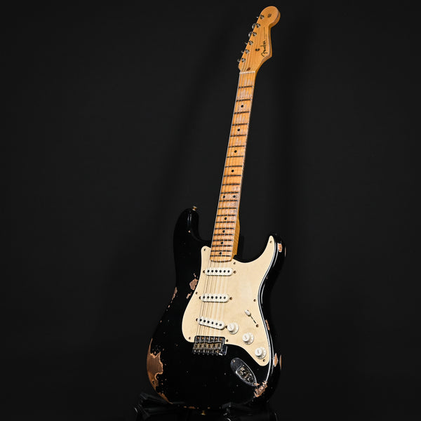 Fender Custom Shop Limited Edition '58 Stratocaster Heavy Relic- Aged Black 2024 (CZ581368)