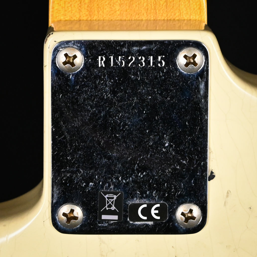 Fender Custom Shop '62 Stratocaster HSS w/ Ash Body, Heavy Relic- Vintage White 2026 (R152315)
