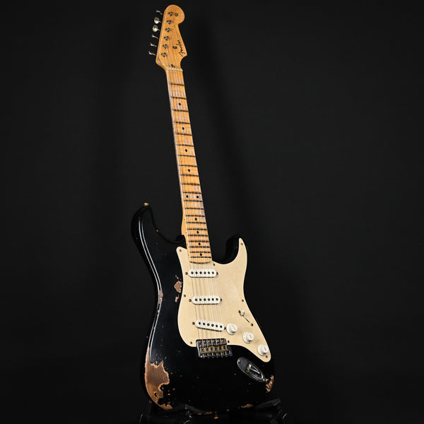 Fender Custom Shop Limited Edition '58 Stratocaster Heavy Relic- Aged Black 2024 (CZ581368)