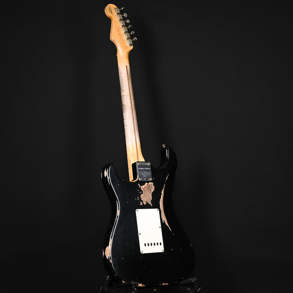 Fender Custom Shop Limited Edition '58 Stratocaster Heavy Relic- Aged Black 2024 (CZ581368)