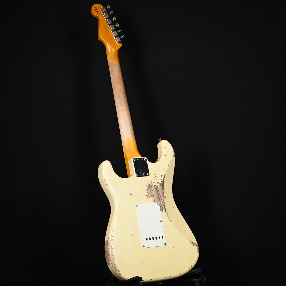 Fender Custom Shop '62 Stratocaster HSS w/ Ash Body, Heavy Relic- Vintage White 2026 (R152315)