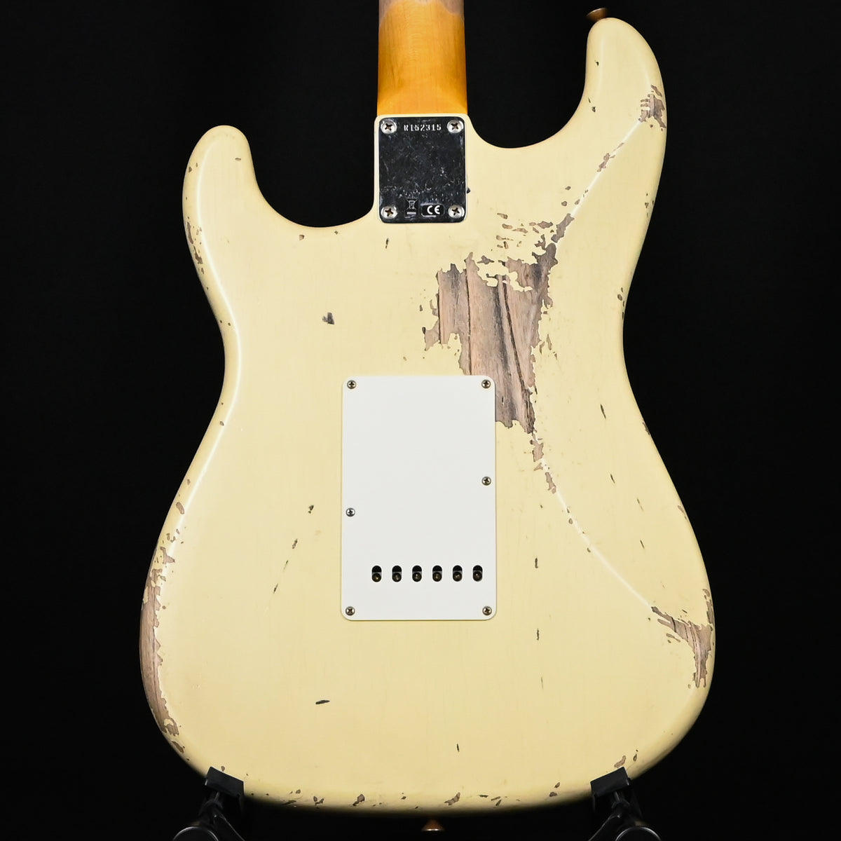Fender Custom Shop '62 Stratocaster HSS w/ Ash Body, Heavy Relic- Vintage White 2026 (R152315)