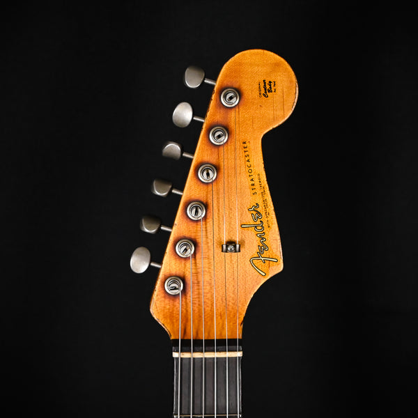 Fender Custom Shop Limited Edition 62/63 Stratocaster Super Heavy Relic- Aged Olympic White 2025 (CZ584820)