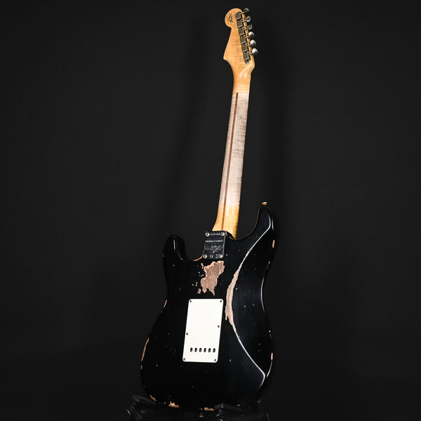 Fender Custom Shop Limited Edition '58 Stratocaster Heavy Relic- Aged Black 2024 (CZ581368)