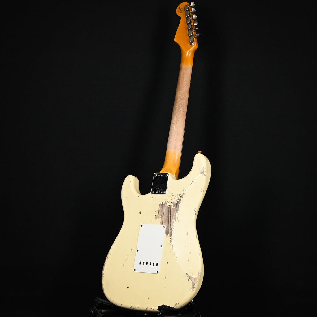 Fender Custom Shop '62 Stratocaster HSS w/ Ash Body, Heavy Relic- Vintage White 2026 (R152315)