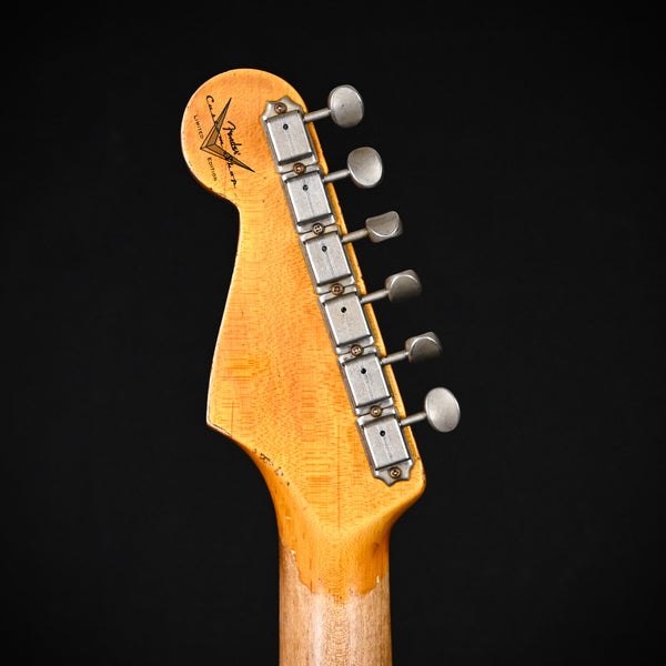 Fender Custom Shop Limited Edition 62/63 Stratocaster Super Heavy Relic- Aged Olympic White 2025 (CZ584820)