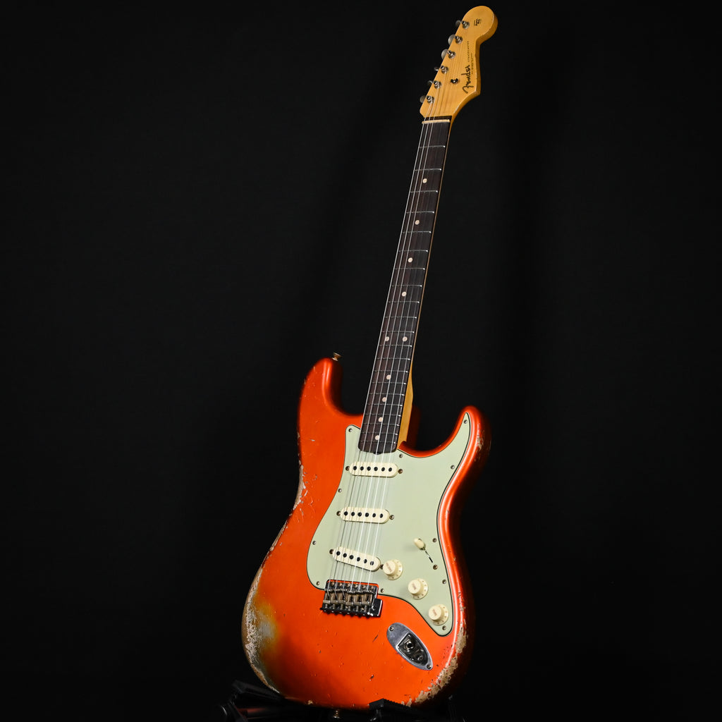 Fender Custom Shop 1962 Stratocaster w/ Handwound 60/63 Pickups, Heavy Relic- Candy Tangerine 2025 (CZ588713)