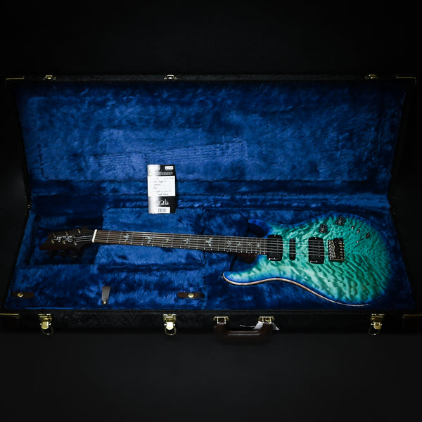 PRS Modern Eagle V Wood Library/ 10-Top Electric Guitar- Lake Blue 2024 (0396974)