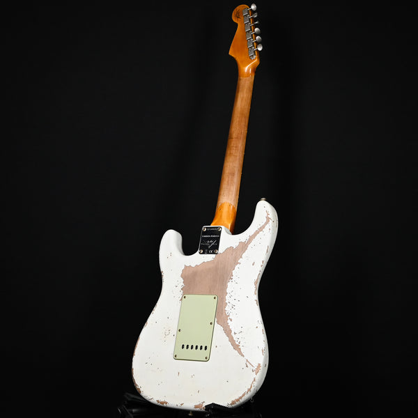 Fender Custom Shop Limited Edition 62/63 Stratocaster Super Heavy Relic- Aged Olympic White 2025 (CZ584820)