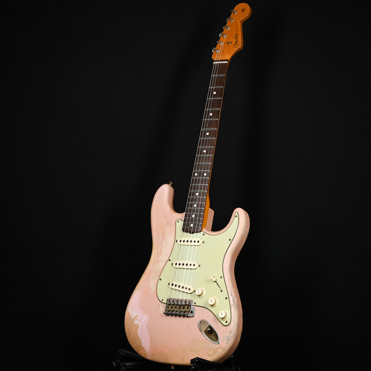 Fender Custom Shop Masterbuilt Dennis Galuszka 60/63 Stratocaster w/ Brazilian Rosewood Fingerboard, Super Heavy Relic- Dirty Shell Pink 2026 (R147486)