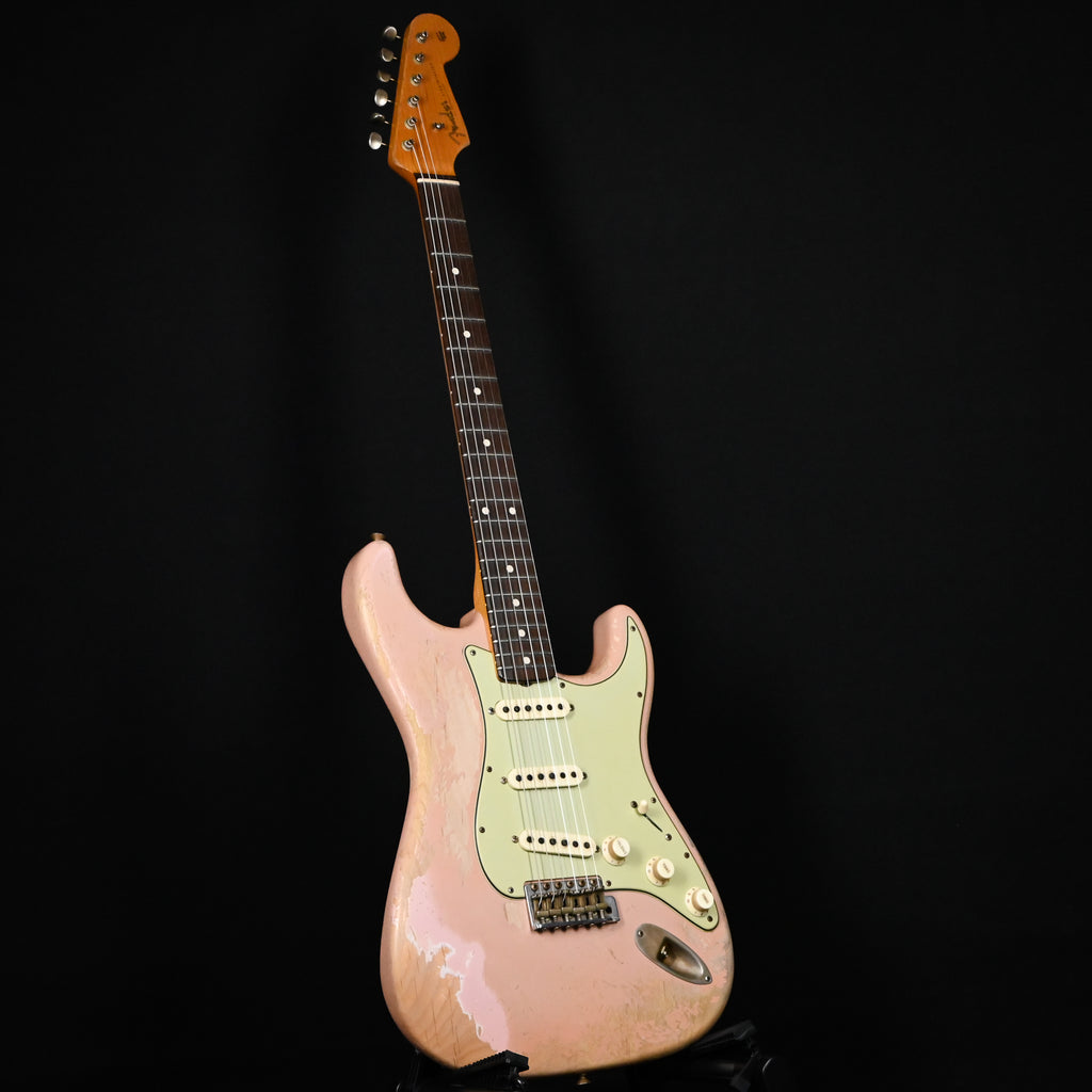 Fender Custom Shop Masterbuilt Dennis Galuszka 60/63 Stratocaster w/ Brazilian Rosewood Fingerboard, Super Heavy Relic- Dirty Shell Pink 2026 (R147486)