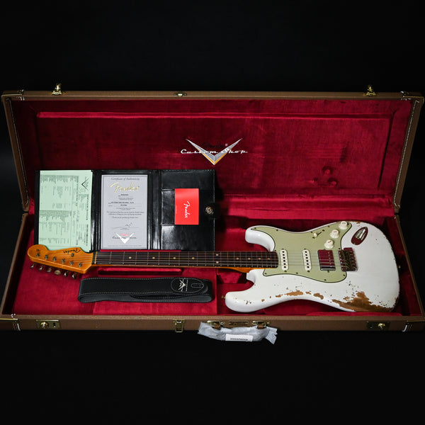 Fender Custom Shop '62 Stratocaster HSS Heavy Relic- Olympic White 2026 (R147998)