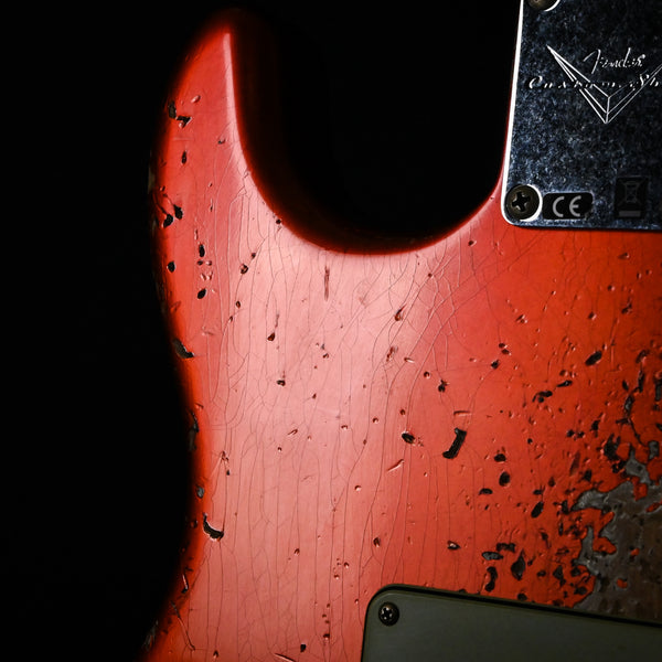 Fender Custom Shop 1962 Stratocaster w/ Handwound 60/63 Pickups, Heavy Relic- Candy Tangerine 2025 (CZ588713)