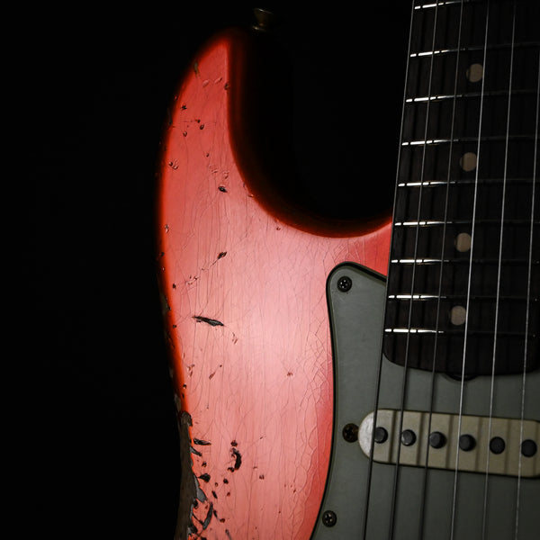 Fender Custom Shop 1962 Stratocaster w/ Handwound 60/63 Pickups, Heavy Relic- Candy Tangerine 2025 (CZ588713)