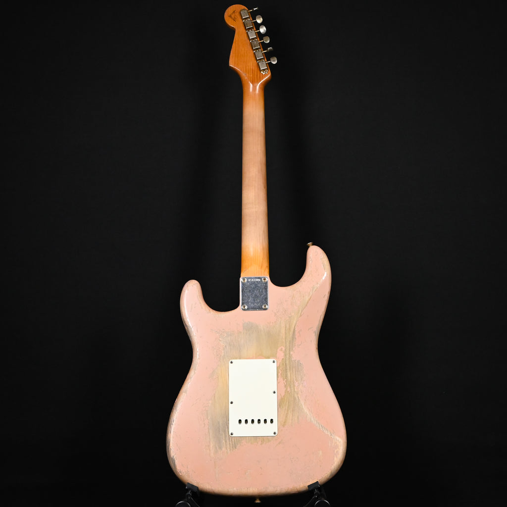 Fender Custom Shop Masterbuilt Dennis Galuszka 60/63 Stratocaster w/ Brazilian Rosewood Fingerboard, Super Heavy Relic- Dirty Shell Pink 2026 (R147486)