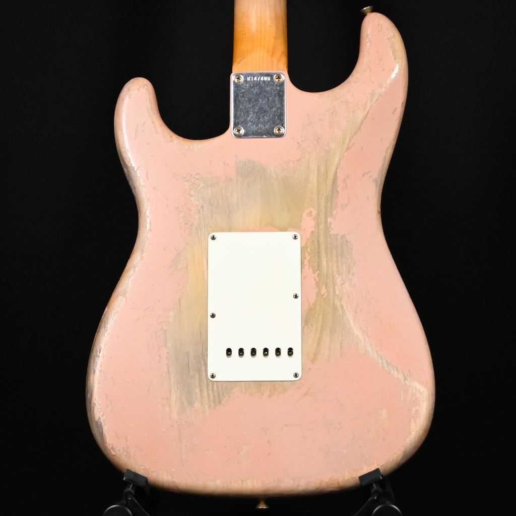 Fender Custom Shop Masterbuilt Dennis Galuszka 60/63 Stratocaster w/ Brazilian Rosewood Fingerboard, Super Heavy Relic- Dirty Shell Pink 2026 (R147486)