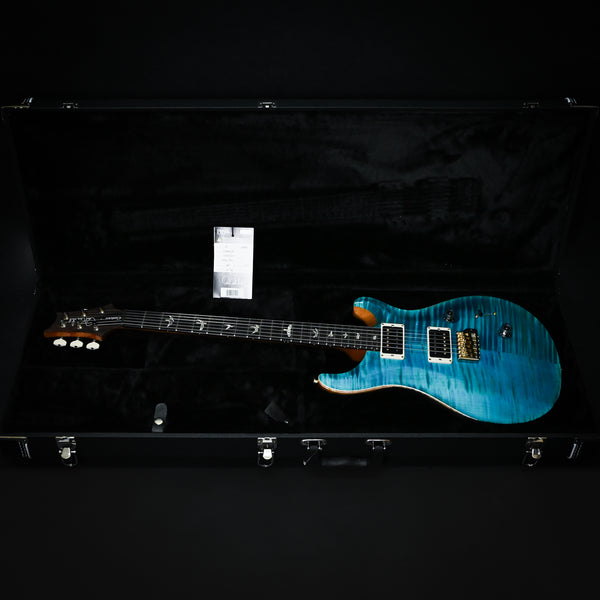 PRS Custom 24 10-Top Electric Guitar- Carroll Blue 2024 (0393507)