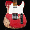 Fender Custom Shop Limited Edition 1957 Telecaster Super Heavy Relic- Aged Red Sparkle 2025 (CZ585369)