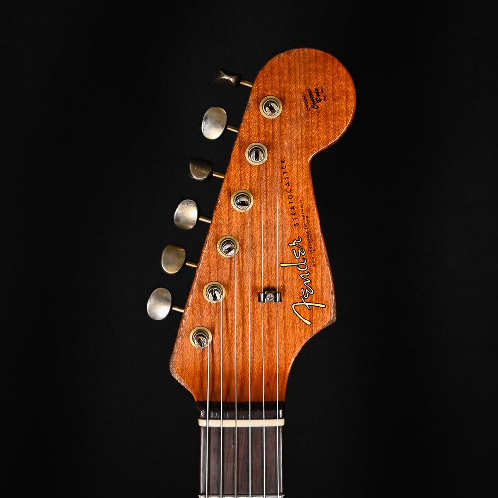 Fender Custom Shop Masterbuilt Dennis Galuszka '62 Stratocaster w/ Brazilian Rosewood Fingerboard, Super Heavy Relic- Daphne Blue/ Pink Paisley 2026 (R144301)