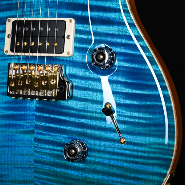 PRS Custom 24 10-Top Electric Guitar- Carroll Blue 2024 (0393507)