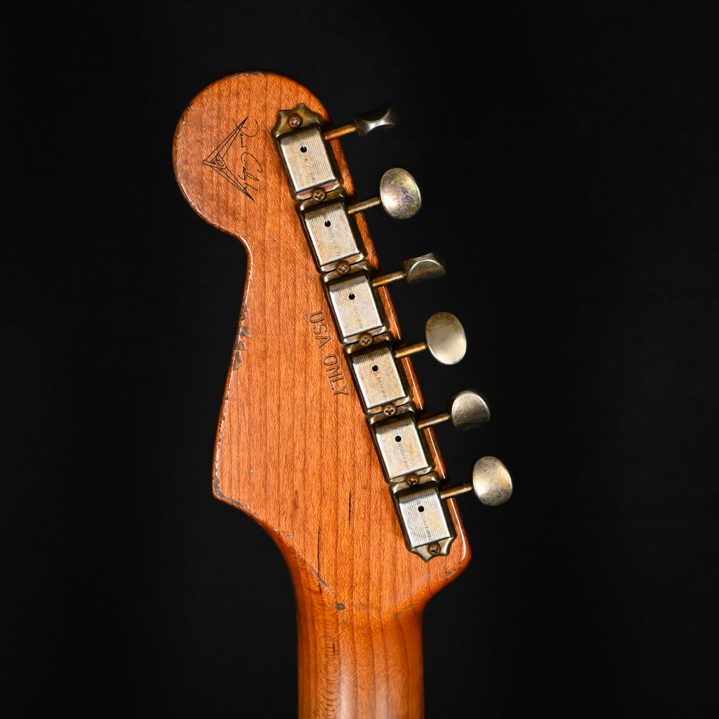 Fender Custom Shop Masterbuilt Dennis Galuszka '62 Stratocaster w/ Brazilian Rosewood Fingerboard, Super Heavy Relic- Daphne Blue/ Pink Paisley 2026 (R144301)