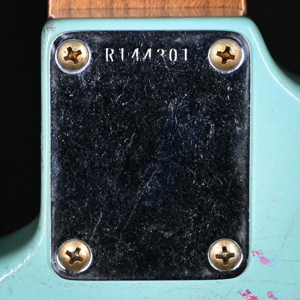 Fender Custom Shop Masterbuilt Dennis Galuszka '62 Stratocaster w/ Brazilian Rosewood Fingerboard, Super Heavy Relic- Daphne Blue/ Pink Paisley 2026 (R144301)