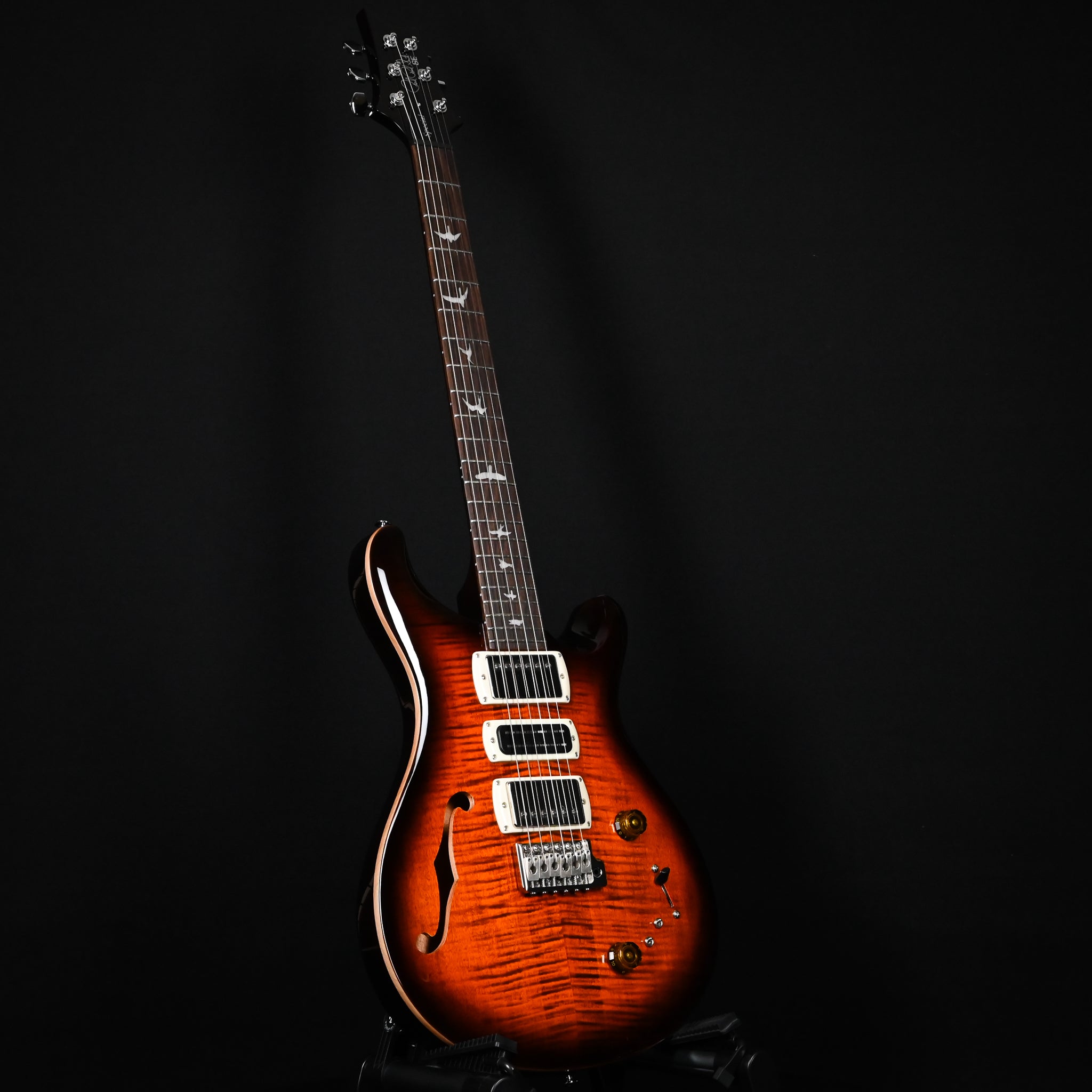 PRS SE Special Semi-Hollow w/ Narrowfield Pickup Electric Guitar- Orange Tiger Smokeburst 2025 (CTIH010803)