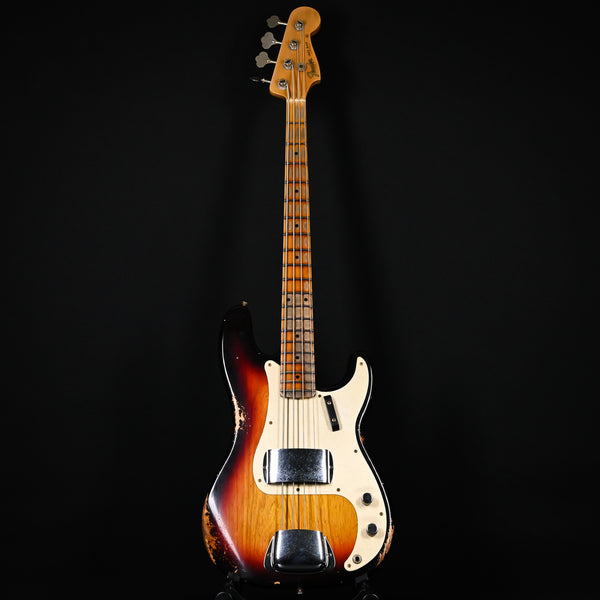 Fender Custom Shop '58 P-Jazz Bass Heavy Relic- Chocolate 3-Color Sunburst 2025 (CZ583337)