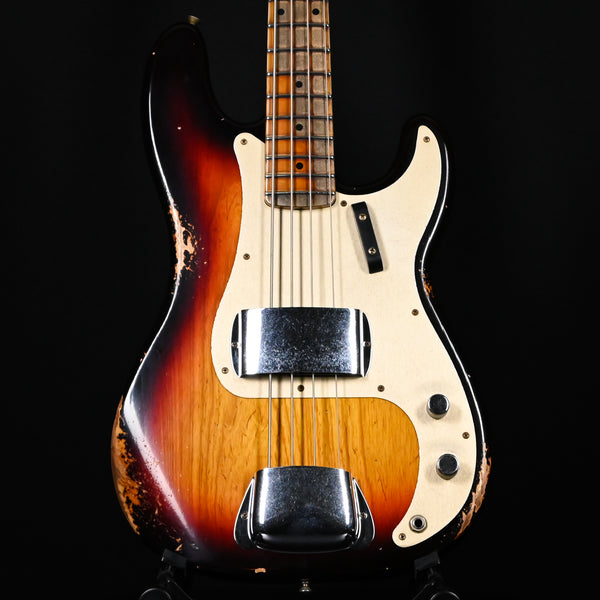 Fender Custom Shop '58 P-Jazz Bass Heavy Relic- Chocolate 3-Color Sunburst 2025 (CZ583337)