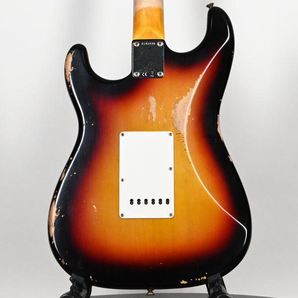 Fender Custom Shop '62 Stratocaster HSS Heavy Relic- 3 Color Sunburst 2026 (R146938)