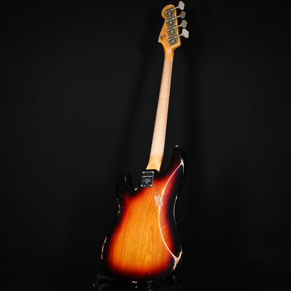 Fender Custom Shop '58 P-Jazz Bass Heavy Relic- Chocolate 3-Color Sunburst 2025 (CZ583337)