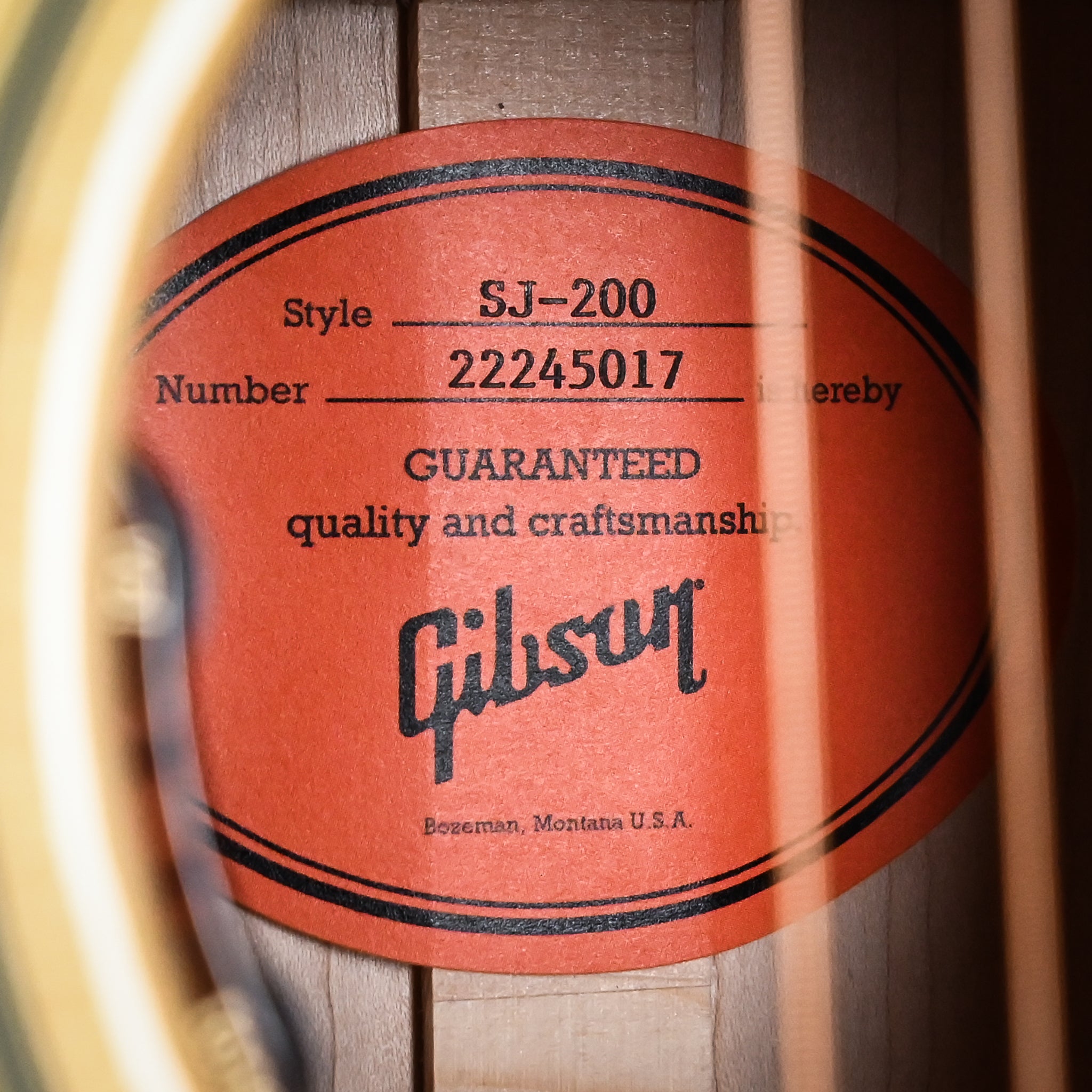 Gibson Acoustic SJ-200 Original- Antique Natural 2025 (22245017)