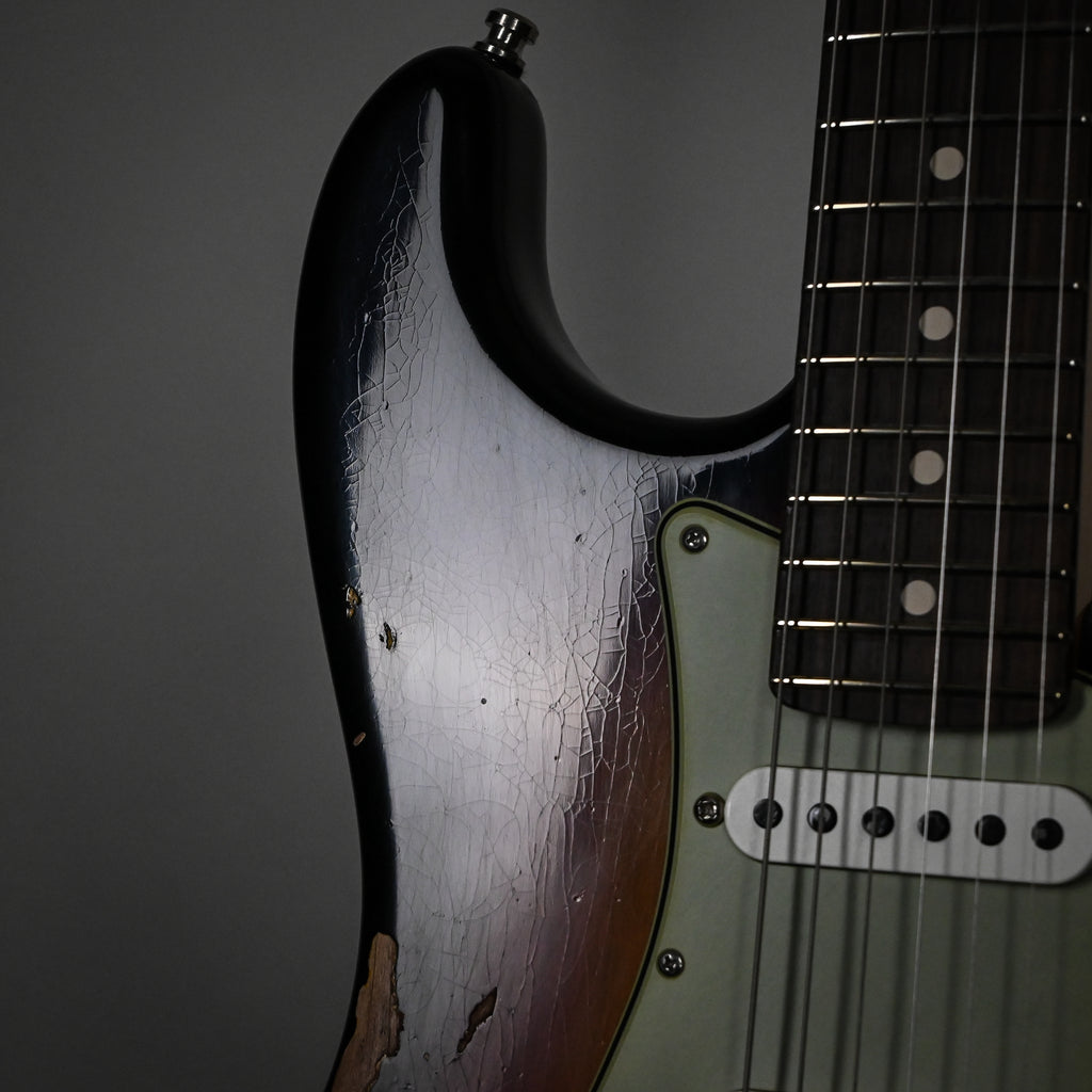 Fender Custom Shop Deluxe Stratocaster w/ Seymour Duncan SH4B Humbucker, Relic/ Closet Classic Hardware- 3 Color Sunburst 2026 (R147849)