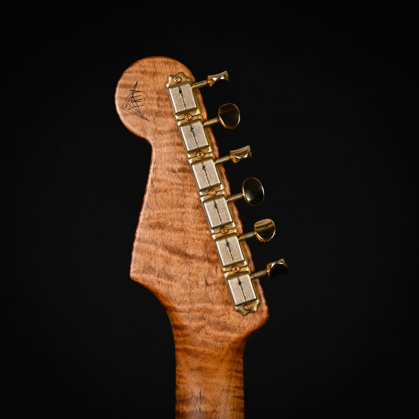 Fender Custom Shop Masterbuild Andy Hicks Sandblasted Weathered Ash Stratocaster Relic- Brown Stain w/ Oil 2025 (AH0304)