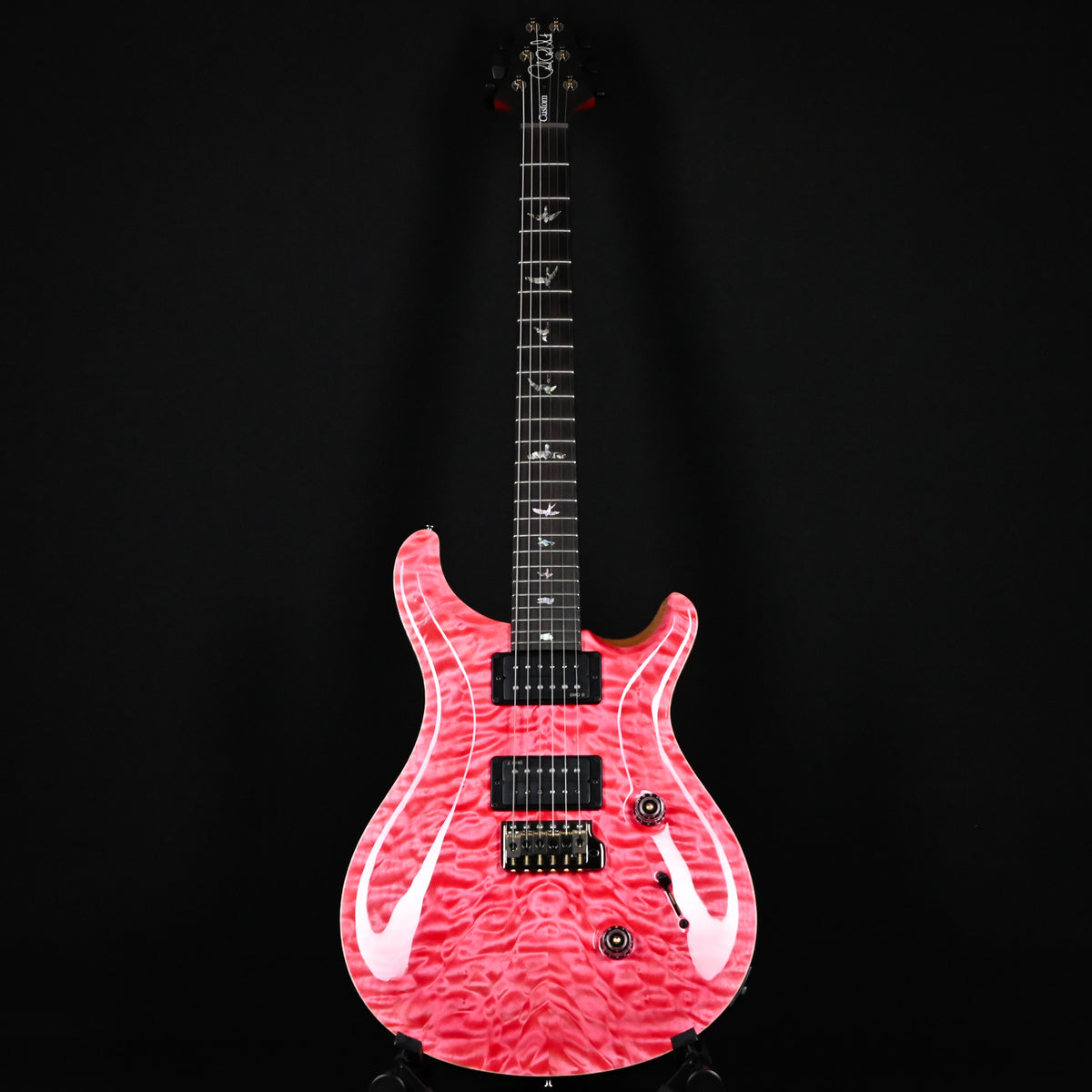 PRS Custom 24 Wood Library w/ Brazilian Rosewood, & DMO Pickups- Bonnie Pink 2026 (0434657)