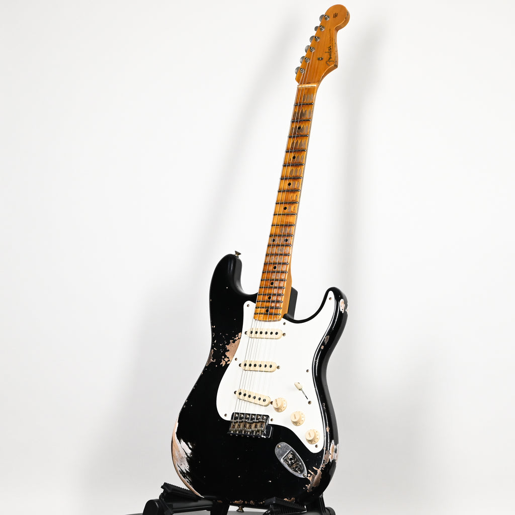 Fender Custom Shop 1957 Stratocaster Heavy Relic- Black 2025 (R148126)