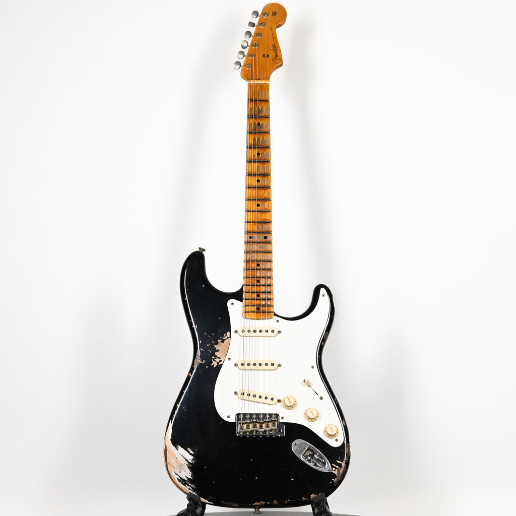 Fender Custom Shop 1957 Stratocaster Heavy Relic- Black 2025 (R148126)