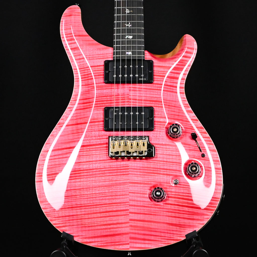 PRS Custom 24 Piezo Wood Library w/ 10-Top & Brazilian Rosewood- Bonnie Pink (Natural Back) 2026 (0434573)