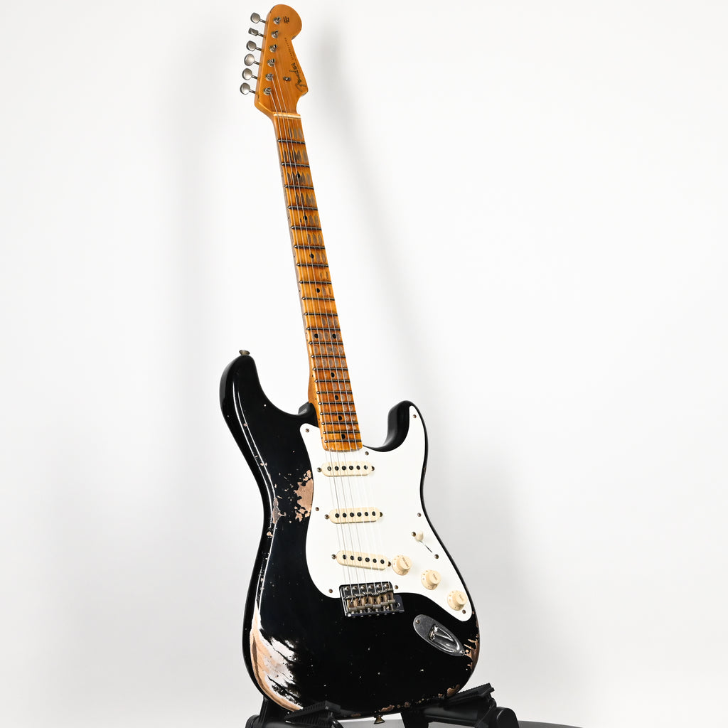 Fender Custom Shop 1957 Stratocaster Heavy Relic- Black 2025 (R148126)