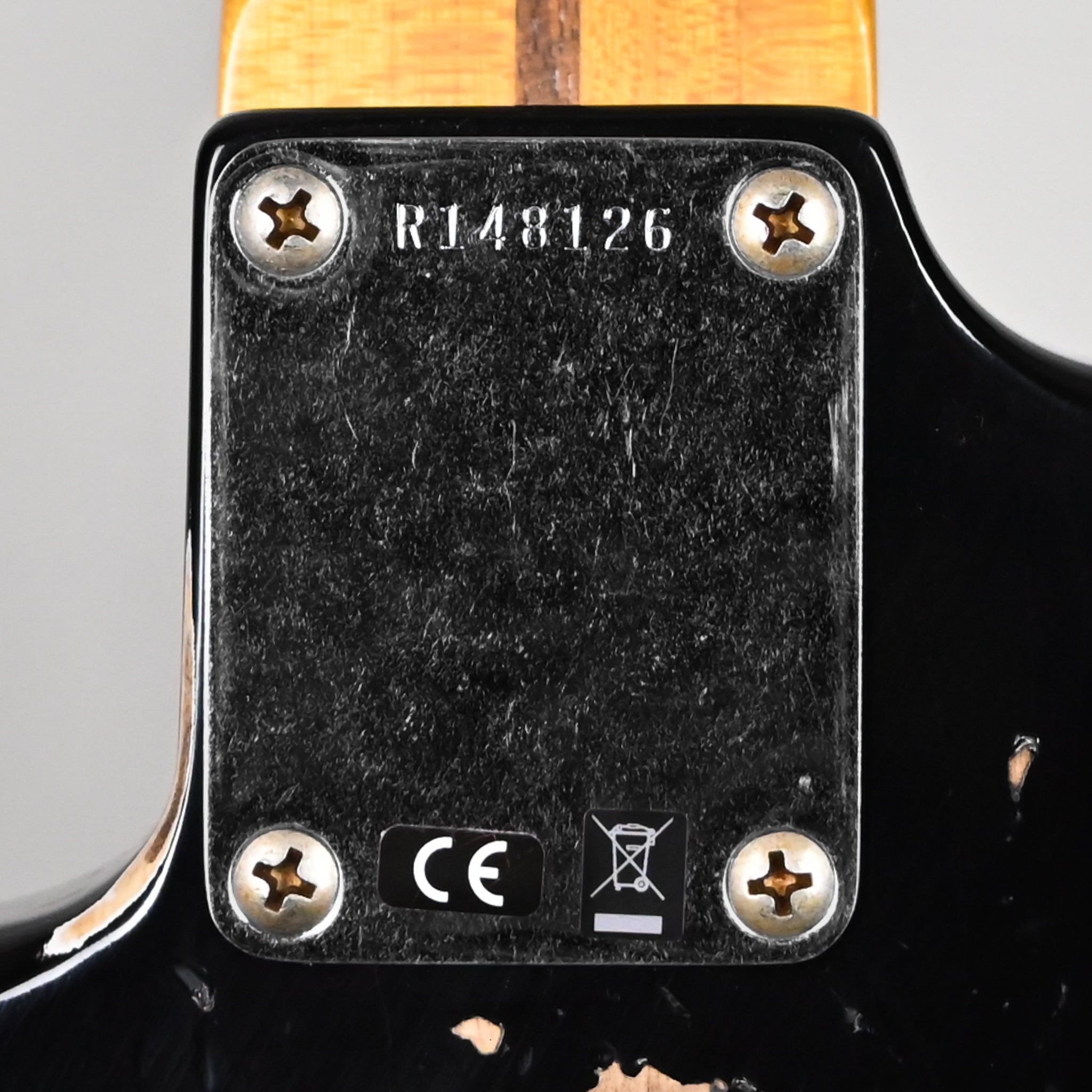 Fender Custom Shop 1957 Stratocaster Heavy Relic- Black 2025 (R148126)