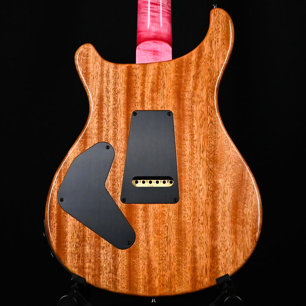 PRS Custom 24 Piezo Wood Library w/ 10-Top & Brazilian Rosewood- Bonnie Pink (Natural Back) 2026 (0434573)