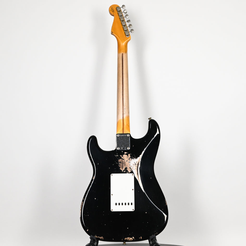 Fender Custom Shop 1957 Stratocaster Heavy Relic- Black 2025 (R148126)