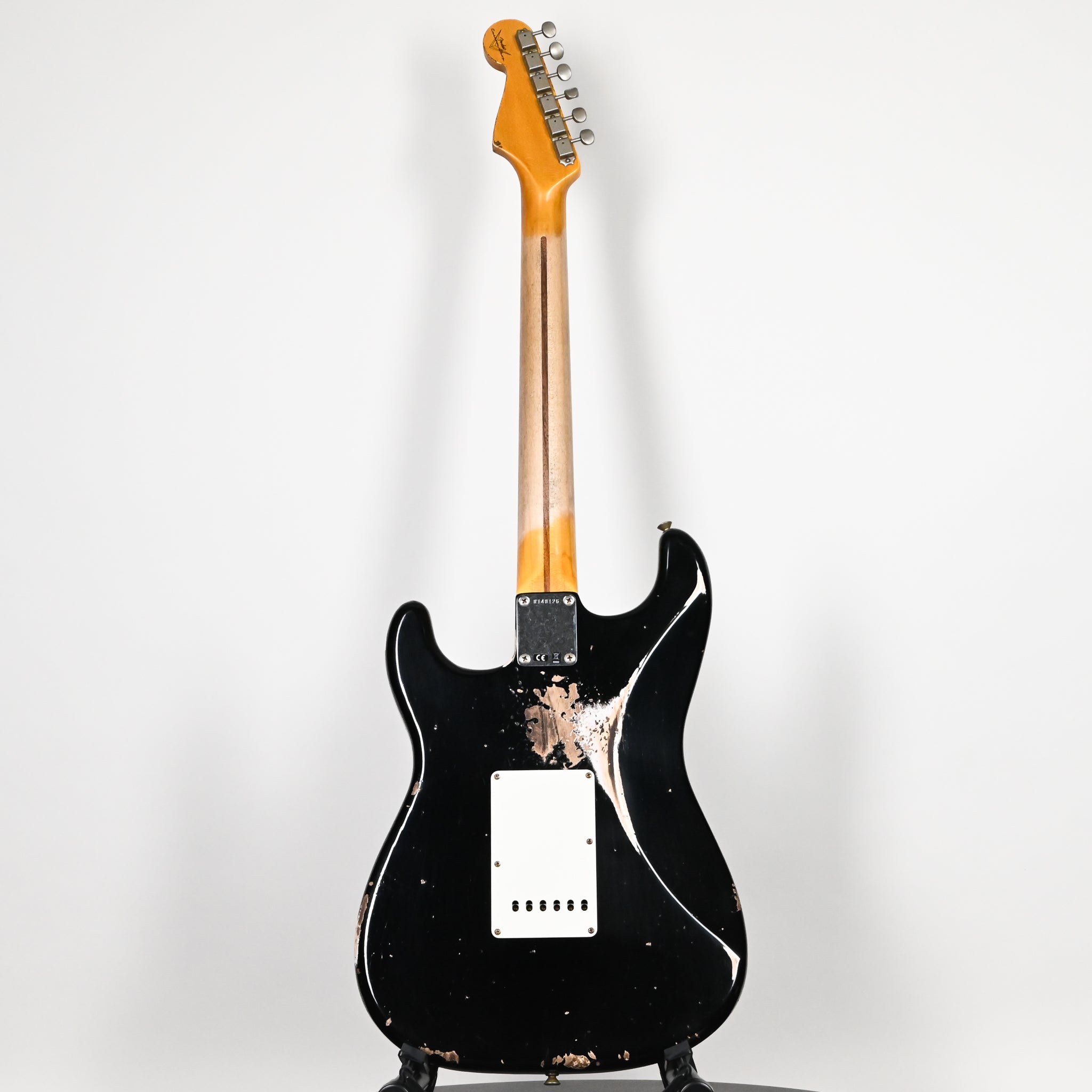 Fender Custom Shop 1957 Stratocaster Heavy Relic- Black 2025 (R148126)