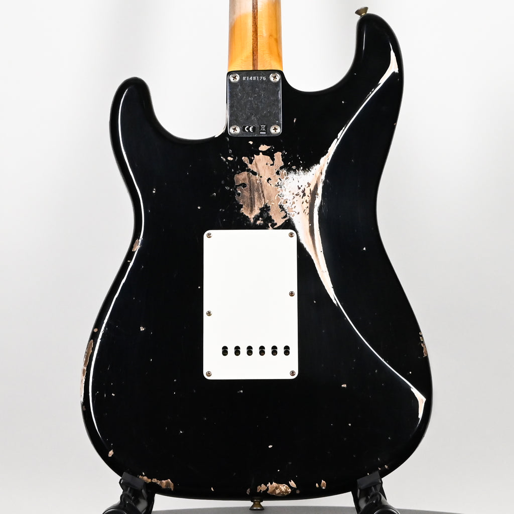 Fender Custom Shop 1957 Stratocaster Heavy Relic- Black 2025 (R148126)